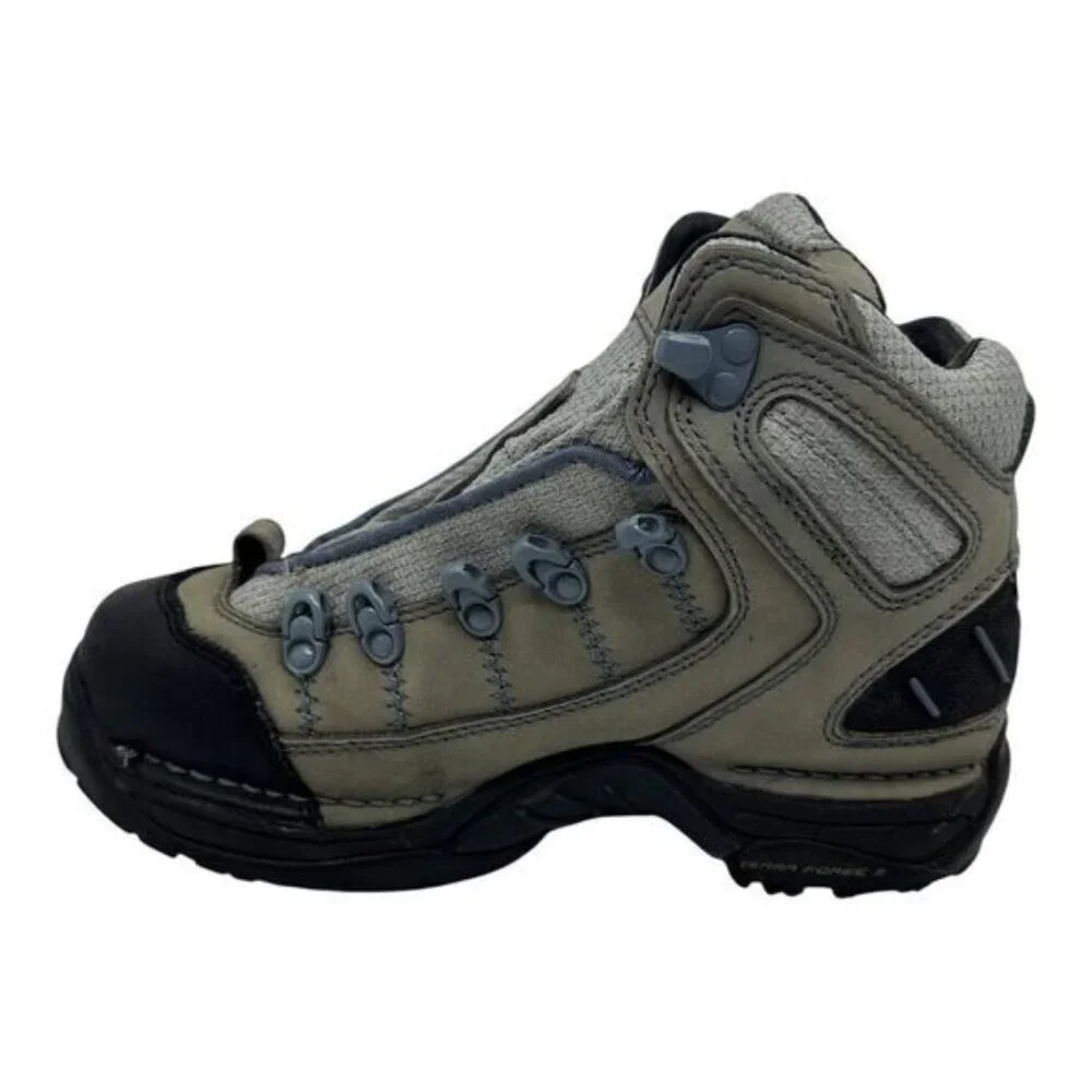 Danner Women's  US Sz. 7.0 453 GTX Blue/Grey Lace Up Hiking Boots Preowned 45385